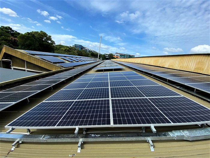 MRE achieved turn-on for a 1200kWp PV system in Singapore